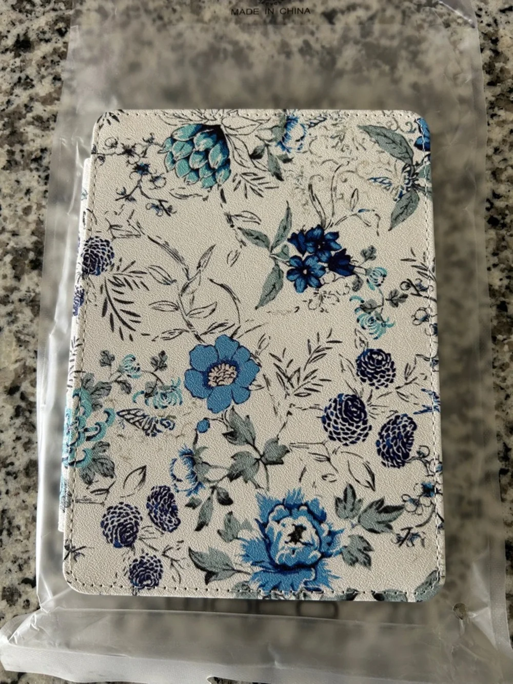 MOFEO Blue Floral Tablet Folio Case – Protective Cover for Tablets - Picture 2 of 3